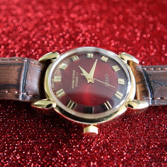Vintage Oris AM044 Swiss-made, professionally refurbished: 17‑Jewel Manual Wind - Picture 5 of 7